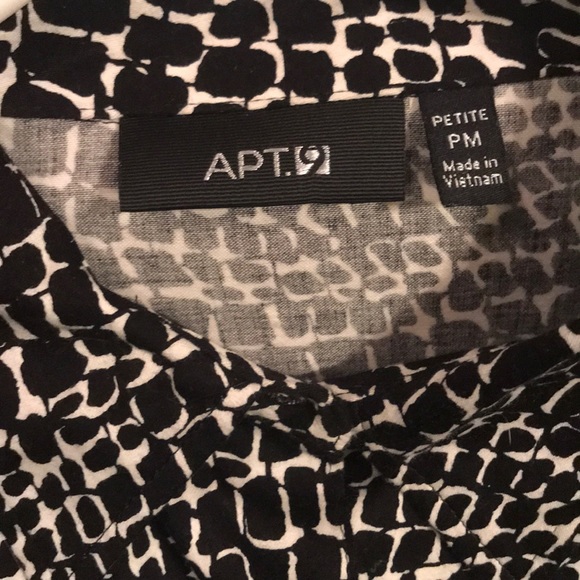 *CLEAR-OUT 3/18*APT. 9 ANIMAL PRINT BUTTONDOWN - Picture 5 of 6